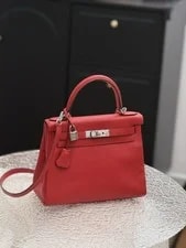 Hermès — Hermes Kelly28 Evercolor Top Handle Crossbody Classic — Handbag — resale