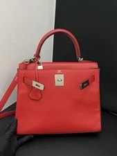 Hermes Kelly28 Evercolor Top Handle Crossbody Classic 2