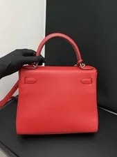 Hermes Kelly28 Evercolor Top Handle Crossbody Classic 3