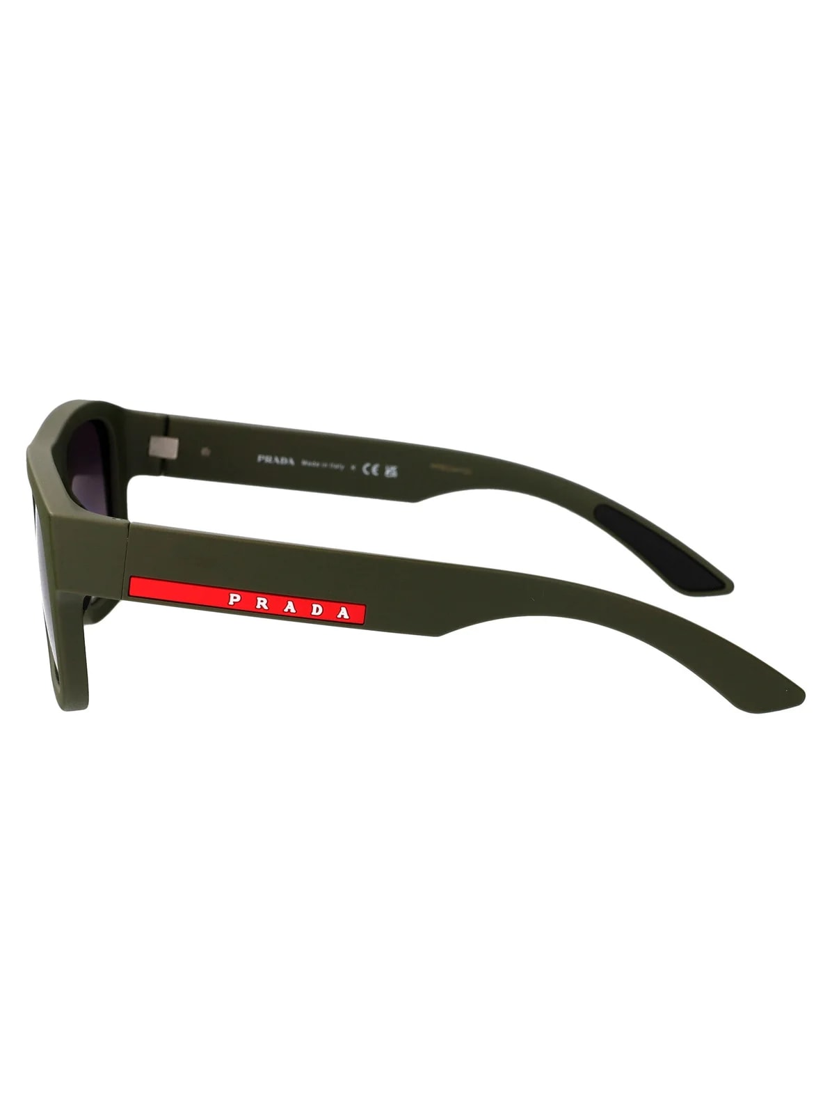 Prada 0ps Rectangular Matte Sunglasses — Injected 3