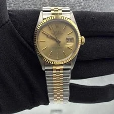 Rolex — 1986 Rolex Datejust 36mm Stainless Steel & Yellow Gold 16013 — Watch — resale