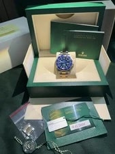 Rolex — Rolex Submariner Date Bluesy 41MM 126613LB 18K Two-Tone Box Papers — Watch — resale