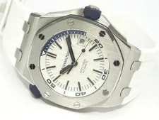 Audemars Piguet — Audemars Piguet Royal Oak Offshore Diver White 15710ST makerOH Done — Watch — resale