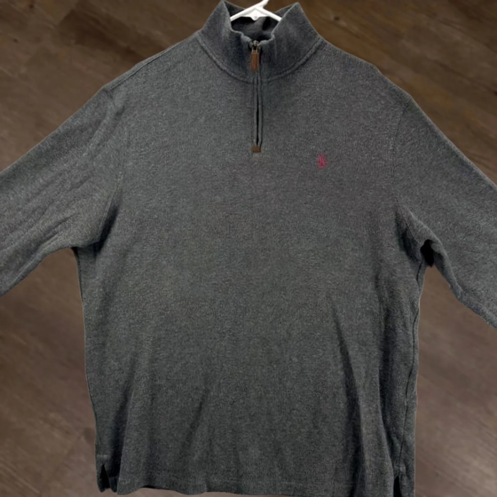 Polo Ralph Lauren — Polo Ralph Lauren Pullover Sweater Adult XL Dark Pony Thick Quarter Zip — streetwear — resale