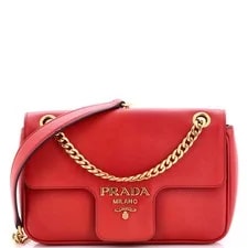 Prada — Prada Pattina Flap Small — Handbag — resale