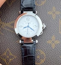 Cartier Pasha de Automatic Dial White Caliber 1847 MC Warranty Original 4