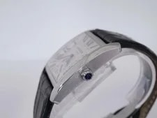 Cartier Tank MC W5330003 3589 Stainless Steel 23mm Silver Dial Automatic #WJW103 4