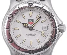 [Near w/Box Papers] TAG Heuer SEL WG1312-2 White Dial Quartz 2