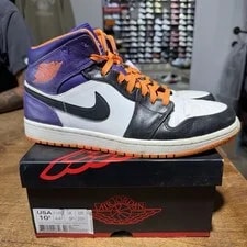 Air Jordan — Size 10.5 - Air Jordan 1 Mid Phoenix Suns — Sneaker — resale
