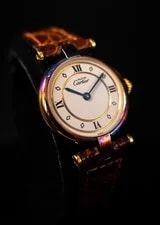 Cartier — Cartier Must de Vermeil 590004 Excellent Condition — Watch — resale