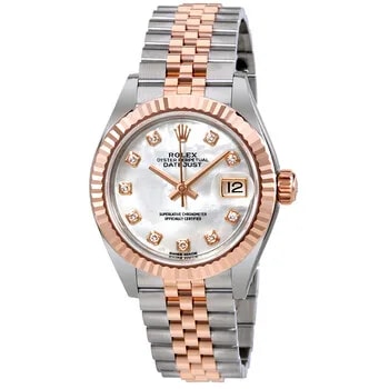Lady Datejust Automatic Mother of Pearl Diamond Dial Jubilee 279174MDJ 3