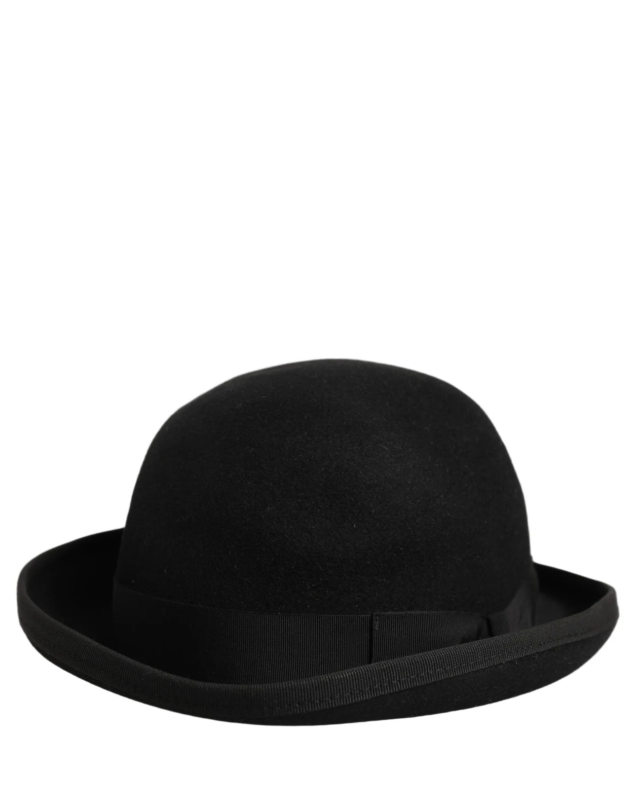 Dolce & Gabbana — Dolce & Gabbana Rabbit Fur Felt Bowler Capello Hat — Accessory — resale