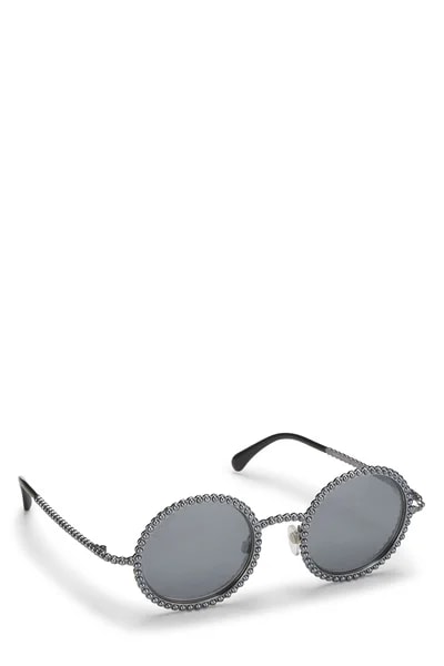 Metal Round Sunglasses 71138 2