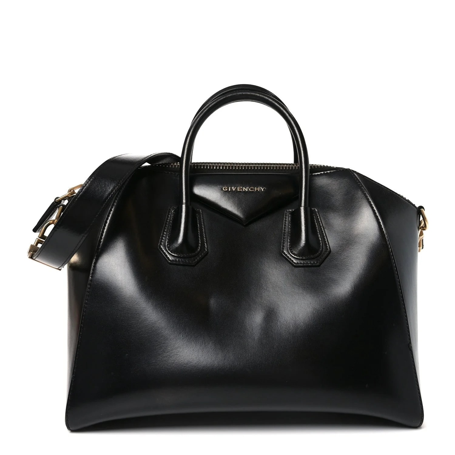 Givenchy — Shiny Lord Medium Antigona — Handbag — resale