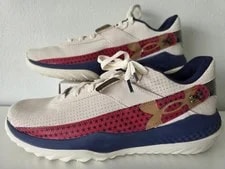 Limited Edition Under Armour Harper 10 Pro LE USA Turf Shoes Size 12 6000702-279 2