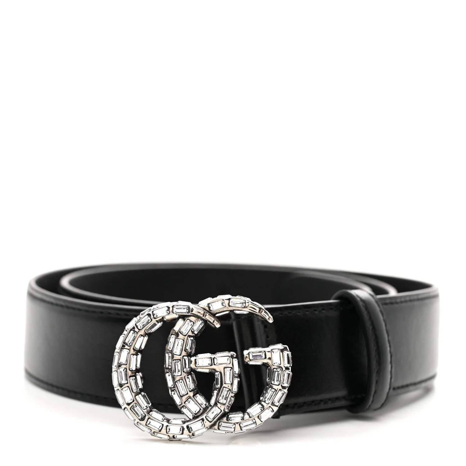 Gucci — Baguette Double G 30mm Belt 80 32 — Accessory — resale