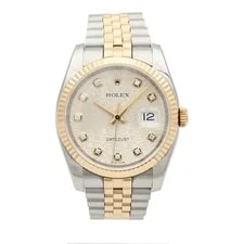 Rolex Datejust 116233G Automatic 18K Yellow Gold Stainless Steel Diamond 2
