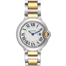 Cartier — Cartier Ballon Bleu 28mm W69007Z3 18K Yellow Gold/Stainless Steel — Watch — resale