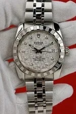 2021 Tudor Classic 38mm #M21010-0012 Diamond Linen Dial! Box & Papers 3
