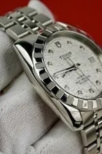 2021 Tudor Classic 38mm #M21010-0012 Diamond Linen Dial! Box & Papers 4
