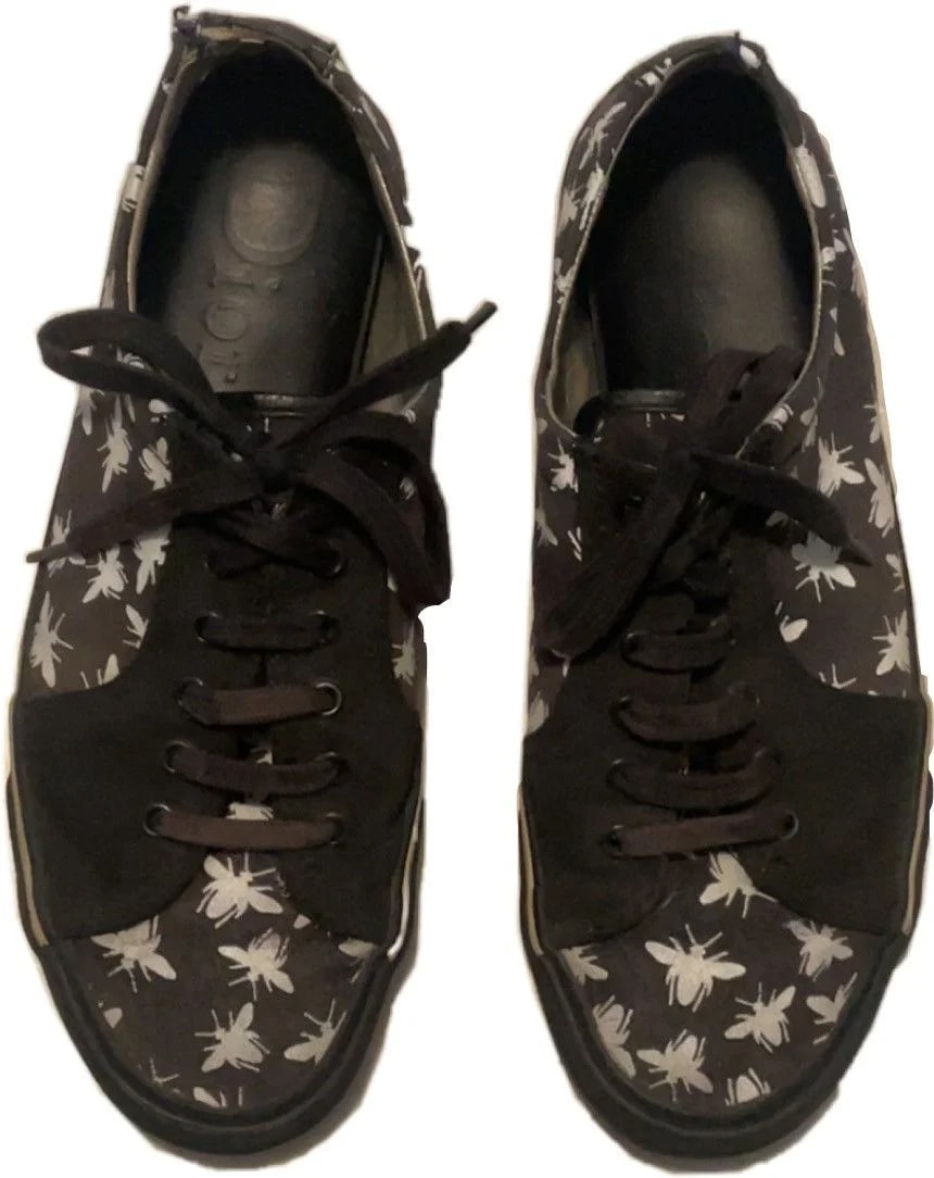 Dior — Homme Beck Untitled Low Bee Print — Sneaker — resale
