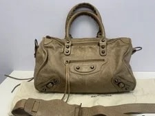 Balenciaga — Balenciaga Medium City , (Distressed / Color ) Auth. — Handbag — resale