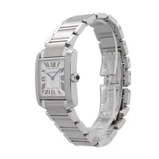 Cartier Tank Francaise MM Stainless Steel 2301 Quartz 3