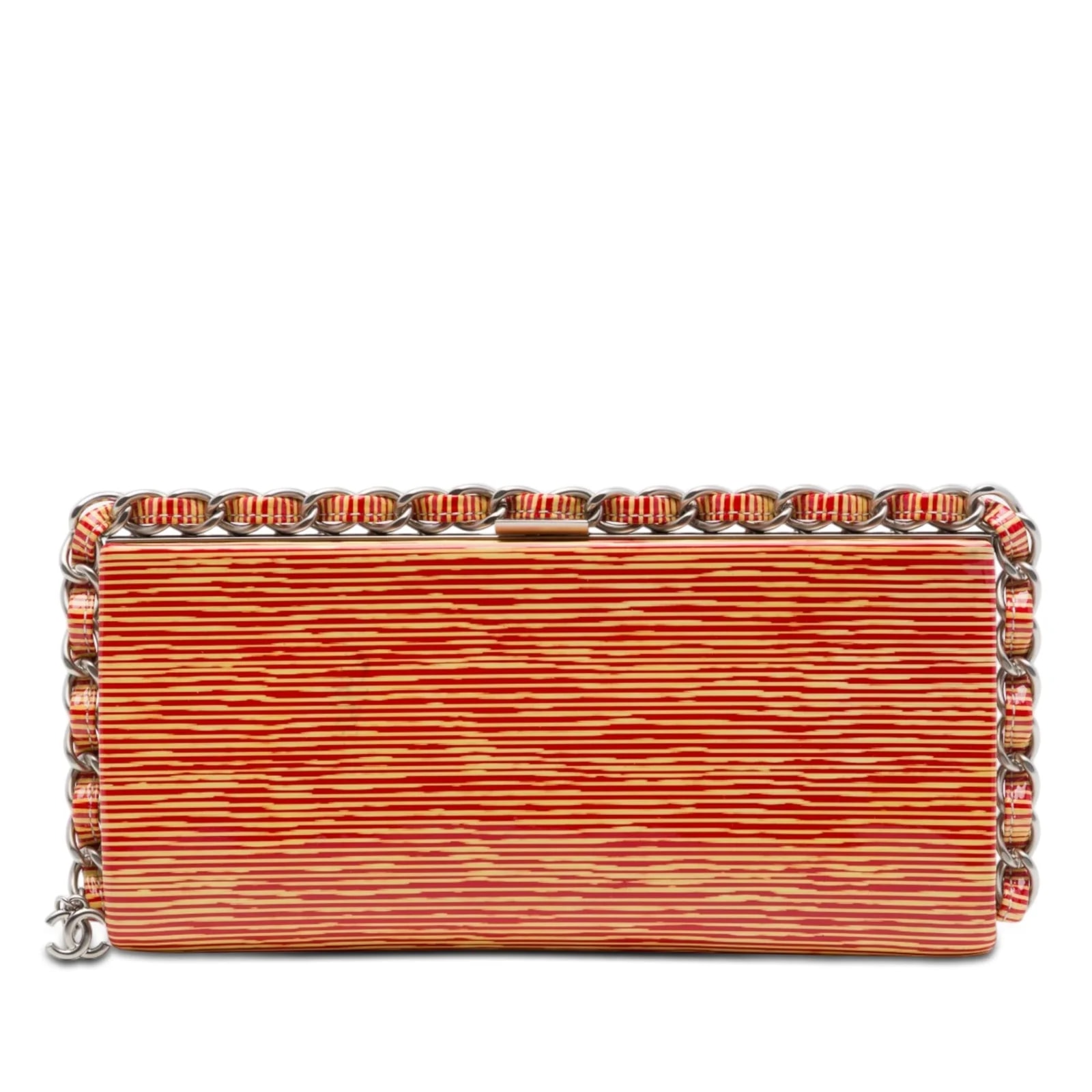 Chanel — CC Striped Chain Around — Handbag — resale
