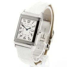 Jaeger-lecoultre Reverso Classic 256.8.75/Q2568402 23mm SS Silver / Black #C2061 2