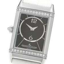 Jaeger-lecoultre Reverso Classic 256.8.75/Q2568402 23mm SS Silver / Black #C2061 3