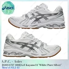 Asics — A.p.c. × Asics Gel-Kayano 14 1203A727-100 US3.5-15 NEW — Sneaker — resale