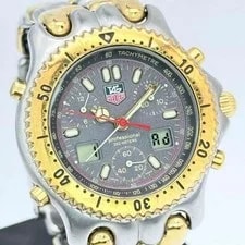 TAG Heuer CG1122 Ayrton Senna Professional Ana-Digi Chronograph Quartz 4