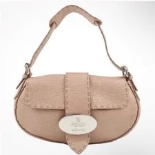 Fendi Metallic Sterling Baguette 2
