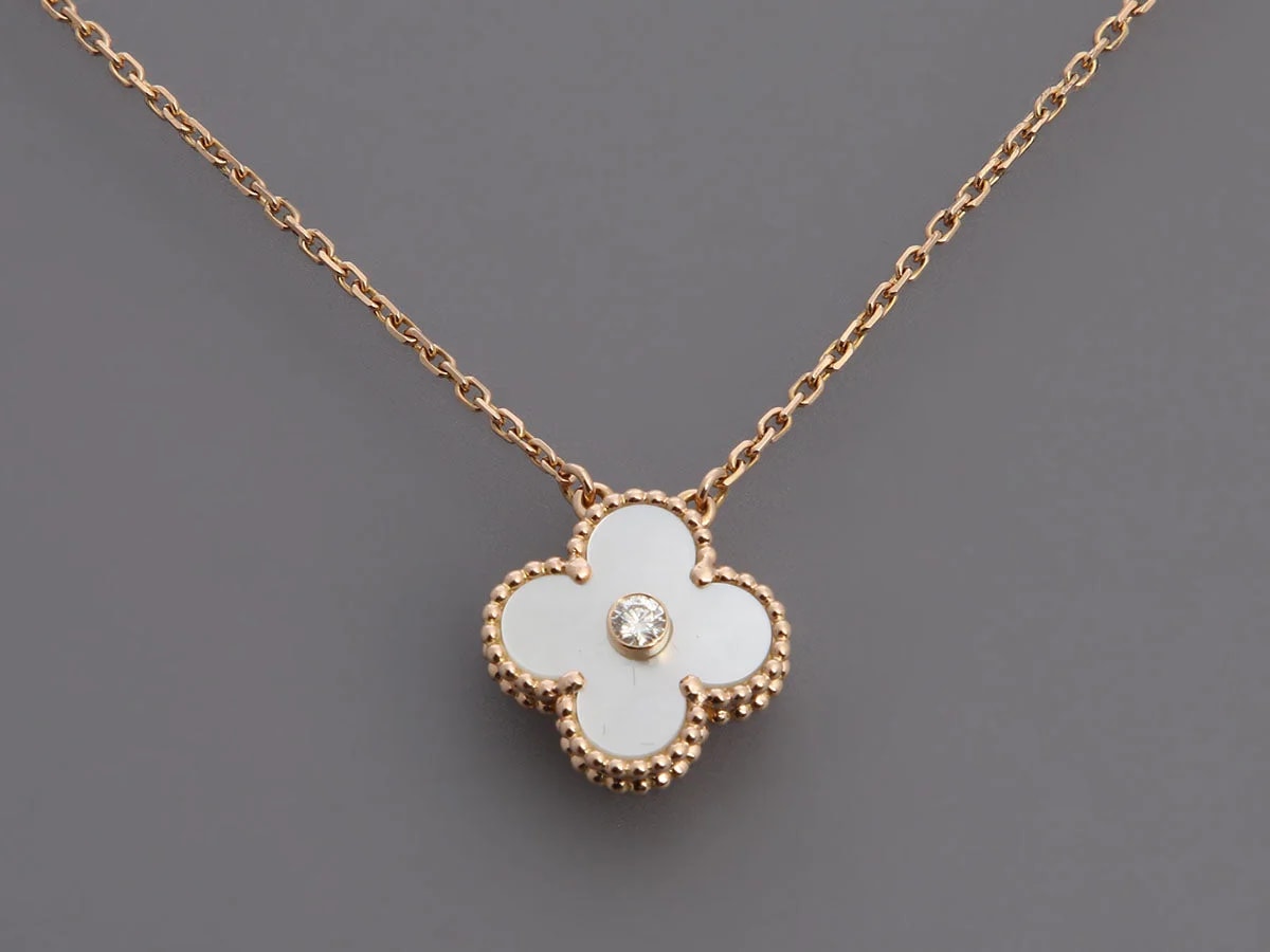 Van Cleef & Arpels 18K Yellow Gold Alhambra 2012 Holiday 2