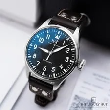 IWC — IWC Big Pilot IW329301 – 2022, Box & Papers Stainless Steel 43mm Black Dial — Watch — resale