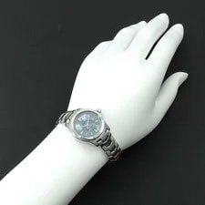 TAG Heuer Link Quartz Blue Shell Dial From Japan 3