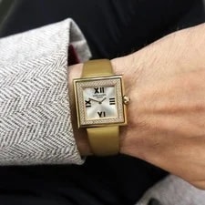 2000s Patek Philippe 4868R Gondolo 28mm 18K Yellow Gold Diamond 2