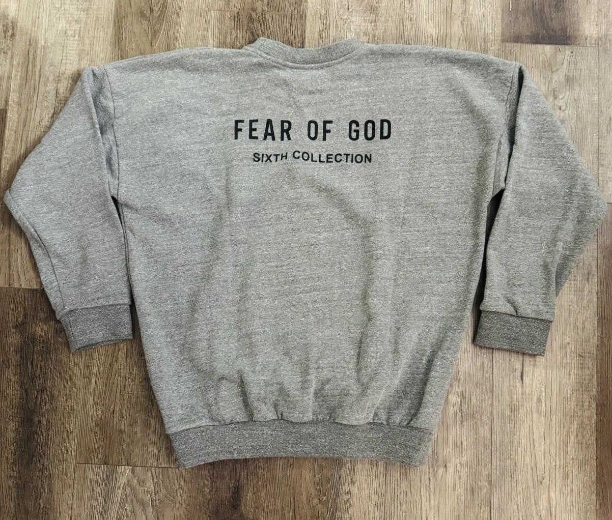 Fear of God — Fear of God Sixth Collection Heather Crewneck — streetwear — resale