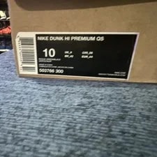 “Galaxy” Nike Dunk Hi QS Galaxy / / High Top 503766-300 2