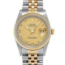 Rolex — Rolex Datejust 16233 36mm Stainless Steel Champagne #WW1579 — Watch — resale