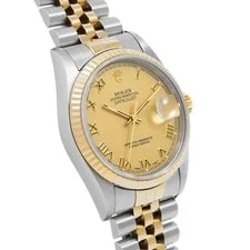 Rolex Datejust 16233 36mm Stainless Steel Champagne #WW1579 3