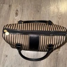 Fendi Penguin Roma Italy 1925 Double Handle Satchel 2