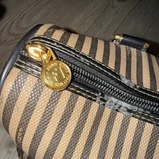 Fendi Penguin Roma Italy 1925 Double Handle Satchel 3