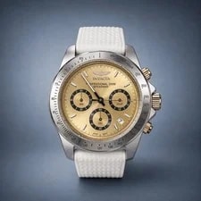 Invicta — Invicta Speedway 40mm White (50487) 200m Water Resistant Omega Band — Watch — resale