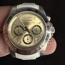 Invicta Speedway 40mm White (50487) 200m Water Resistant Omega Band 2