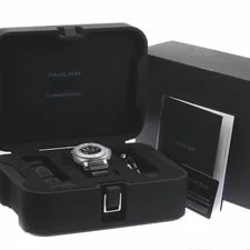 Panerai — Panerai Submersible PAM00973 Automatic 41mm Box Papers Black — Watch — resale