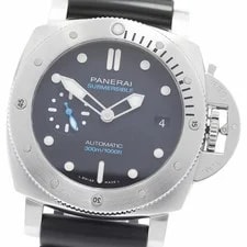 Panerai Submersible PAM00973 Automatic 41mm Box Papers Black 2