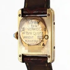Authentic [Unserviced - Value Price] Cartier Must Tank SM Gold Plated W10031... 4