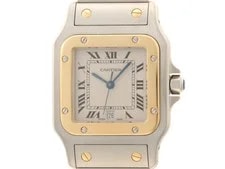 Cartier — Cartier Santos Galbee LM W20011C4 Yellow Gold / Stainless Steel 29mm #DW1032 — Watch — resale