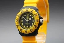 Tag Heuer — TAG Heuer Formula 1 Professional 380.508 Black Yellow Quartz — Watch — resale